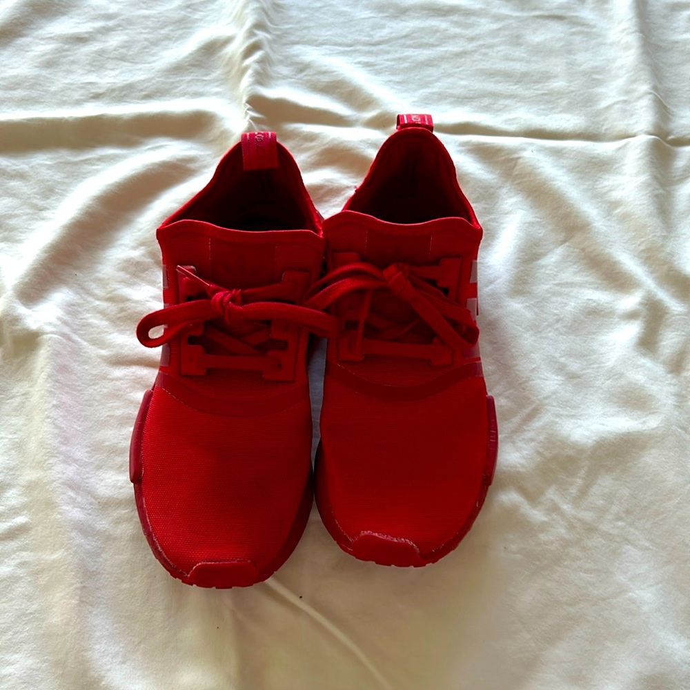 Women’s size 9 red Adidas NMD_R1